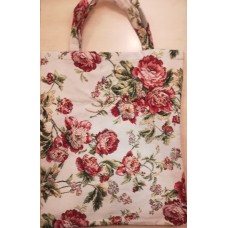 Tapestry Eco Tote Carry Bag -Rose